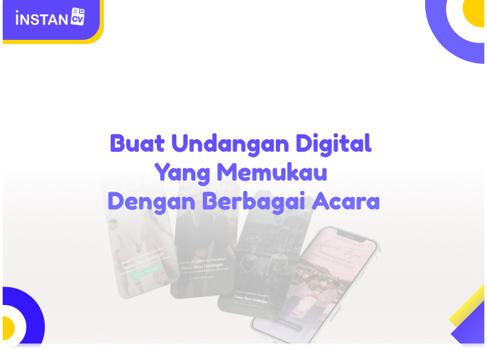 Buat Undangan Digital Yang Memukau Dengan Berbagai Acara